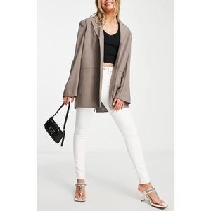 NWOT Topshop Jamie High Waist Ankle Skinny Jeans